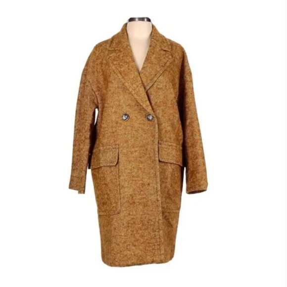 EUC Madewell Averdon Coat in Bouclé Boucle Fabric Sz XXS - Picture 5 of 8